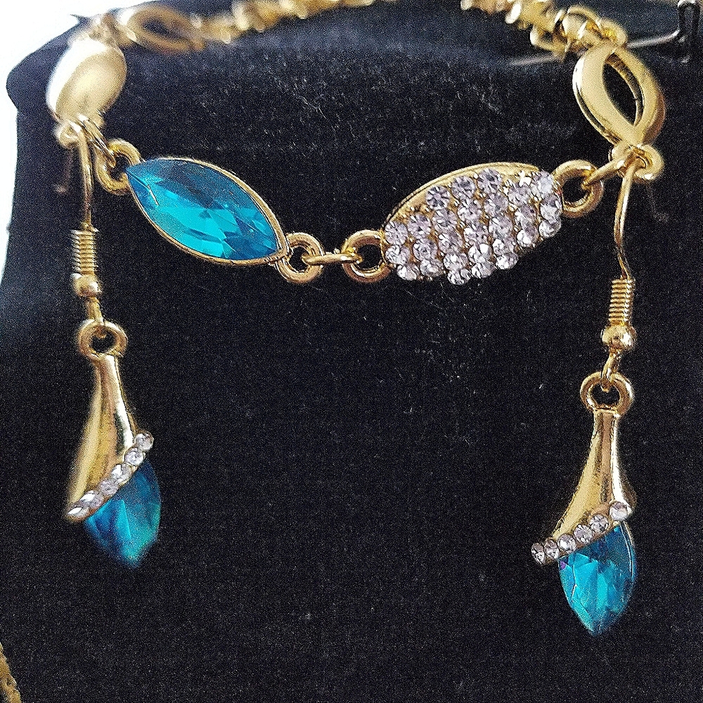 Australian crystal jewelry Set